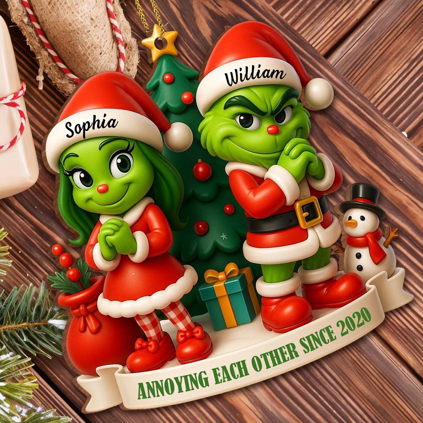 Annoying Each Other Since, Christmas Tree and Gifts