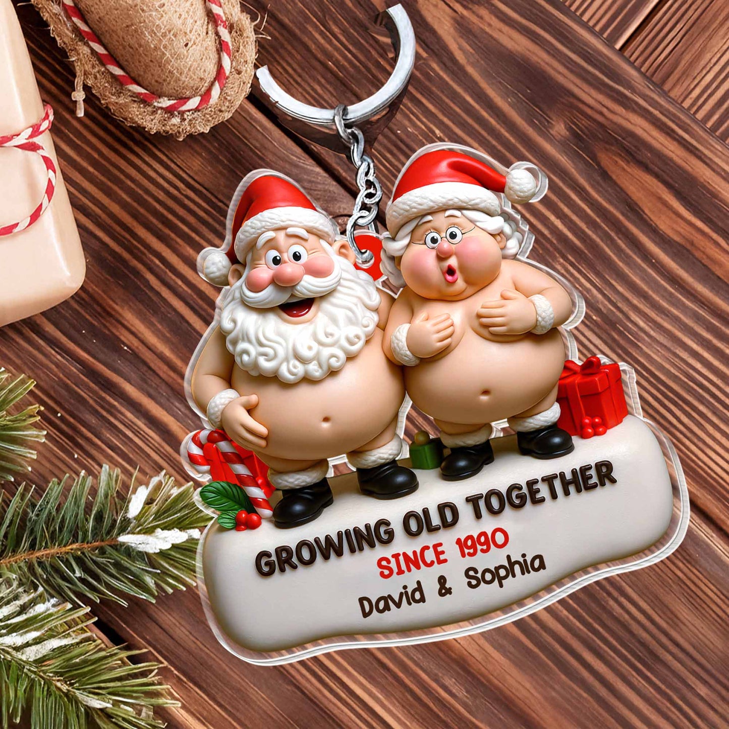 Growing Old Together With Santa Claus