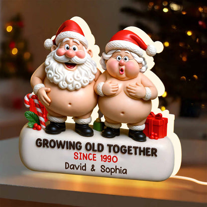 Growing Old Together Santa Claus and Presents
