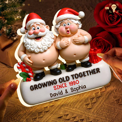 Growing Old Together Santa Claus and Presents