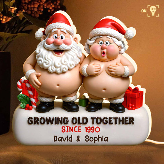 Growing Old Together Santa Claus and Presents