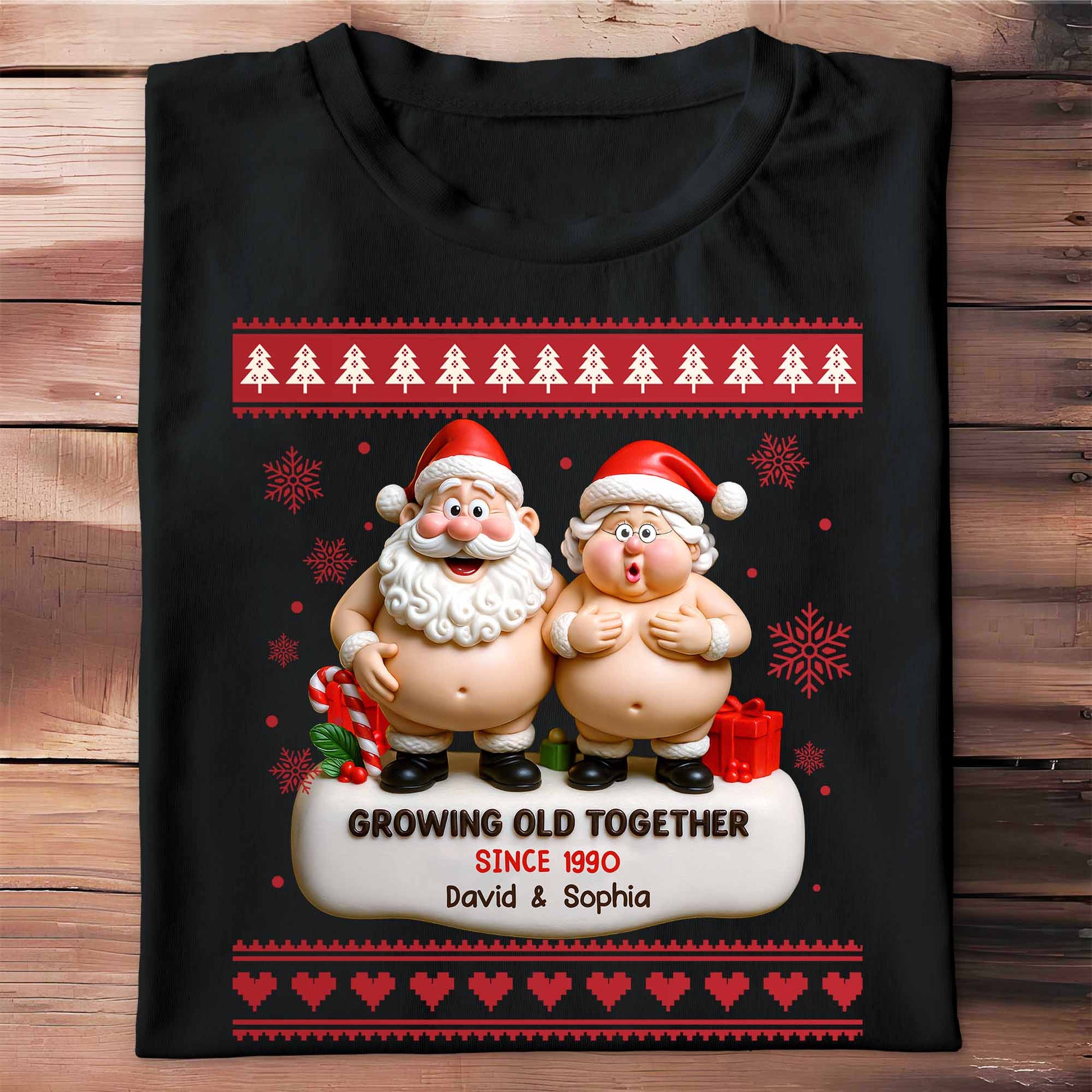 Growing Old Together, Santa Claus And Holiday Themes