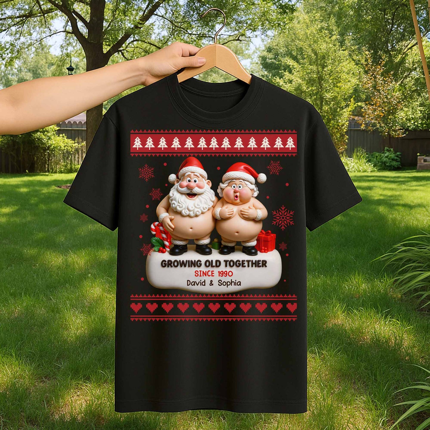 Growing Old Together, Santa Claus And Holiday Themes