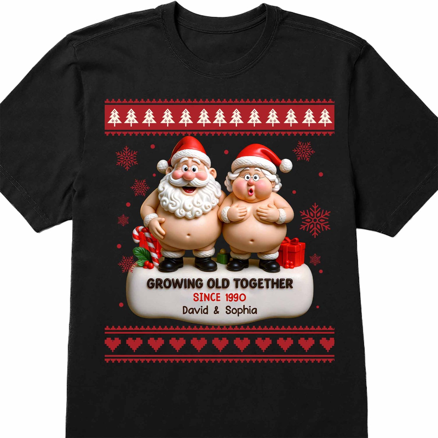 Growing Old Together, Santa Claus And Holiday Themes