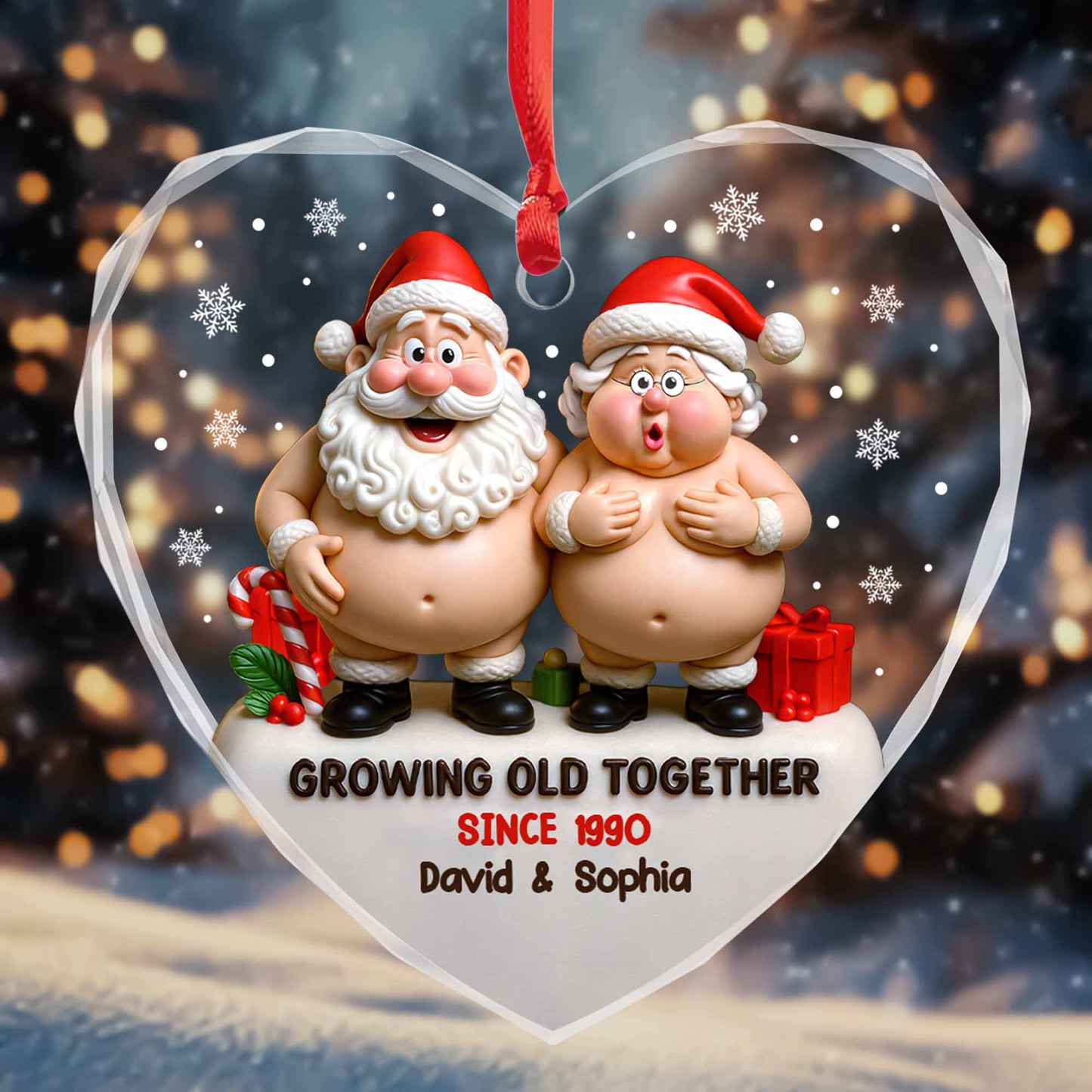Growing Old Together, Santa Claus And Holiday Cheer