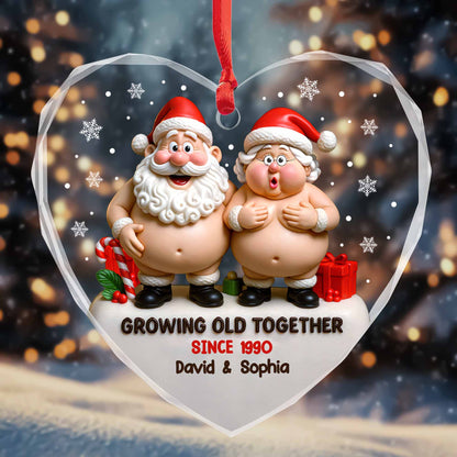 Growing Old Together, Santa Claus And Holiday Cheer