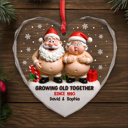 Growing Old Together, Santa Claus And Holiday Cheer
