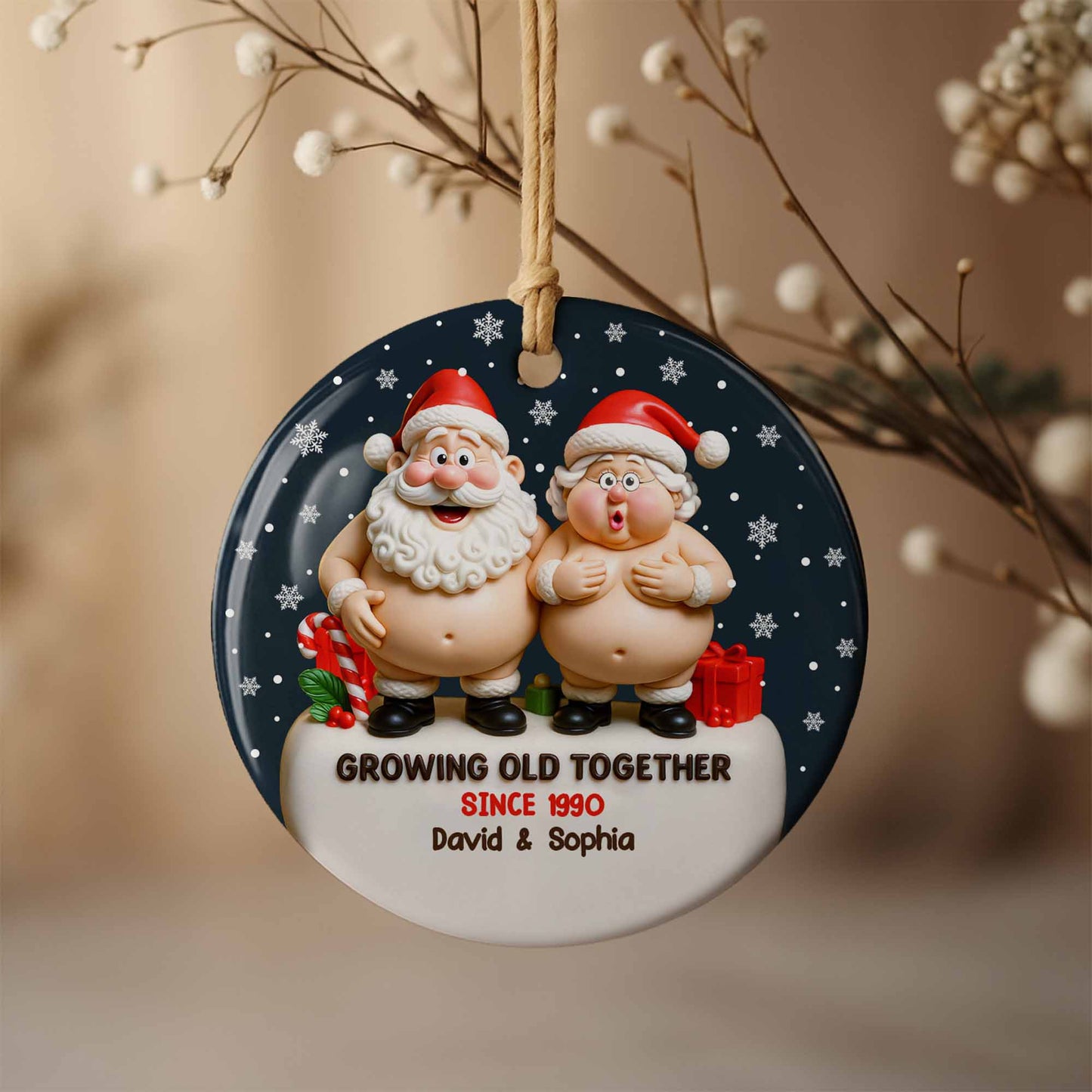 Growing Old Together With Santa Claus