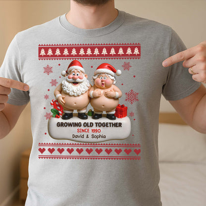 Growing Old Together, Santa Claus Figures And Christmas Themes