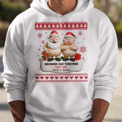 Growing Old Together, Santa Claus Figures And Christmas Themes