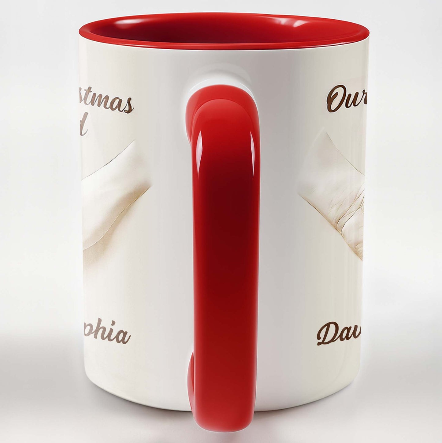 Our 1st Christmas Engaged, Holding Hands With Ring