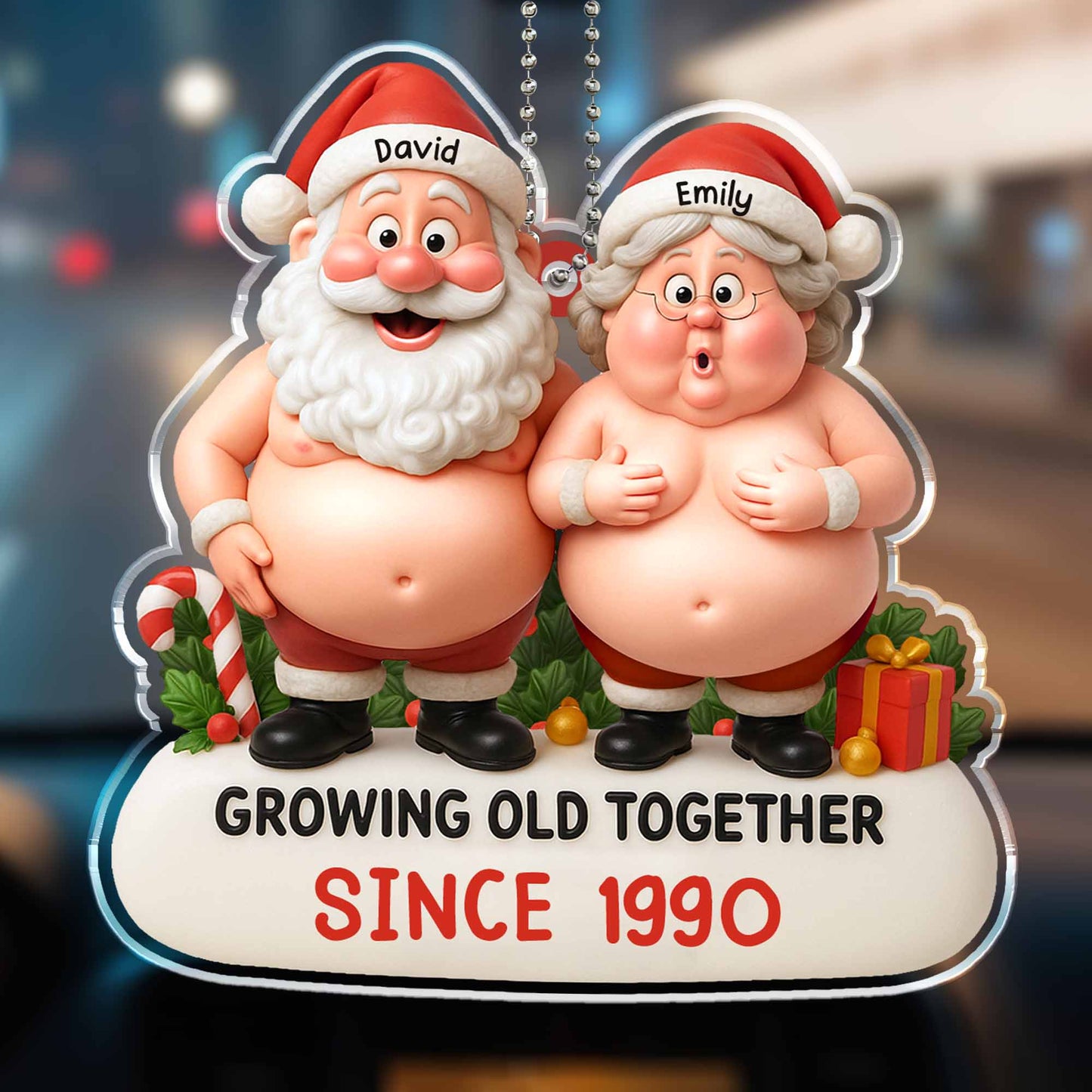 Growing Old Together, Santa Claus And Mrs. Claus