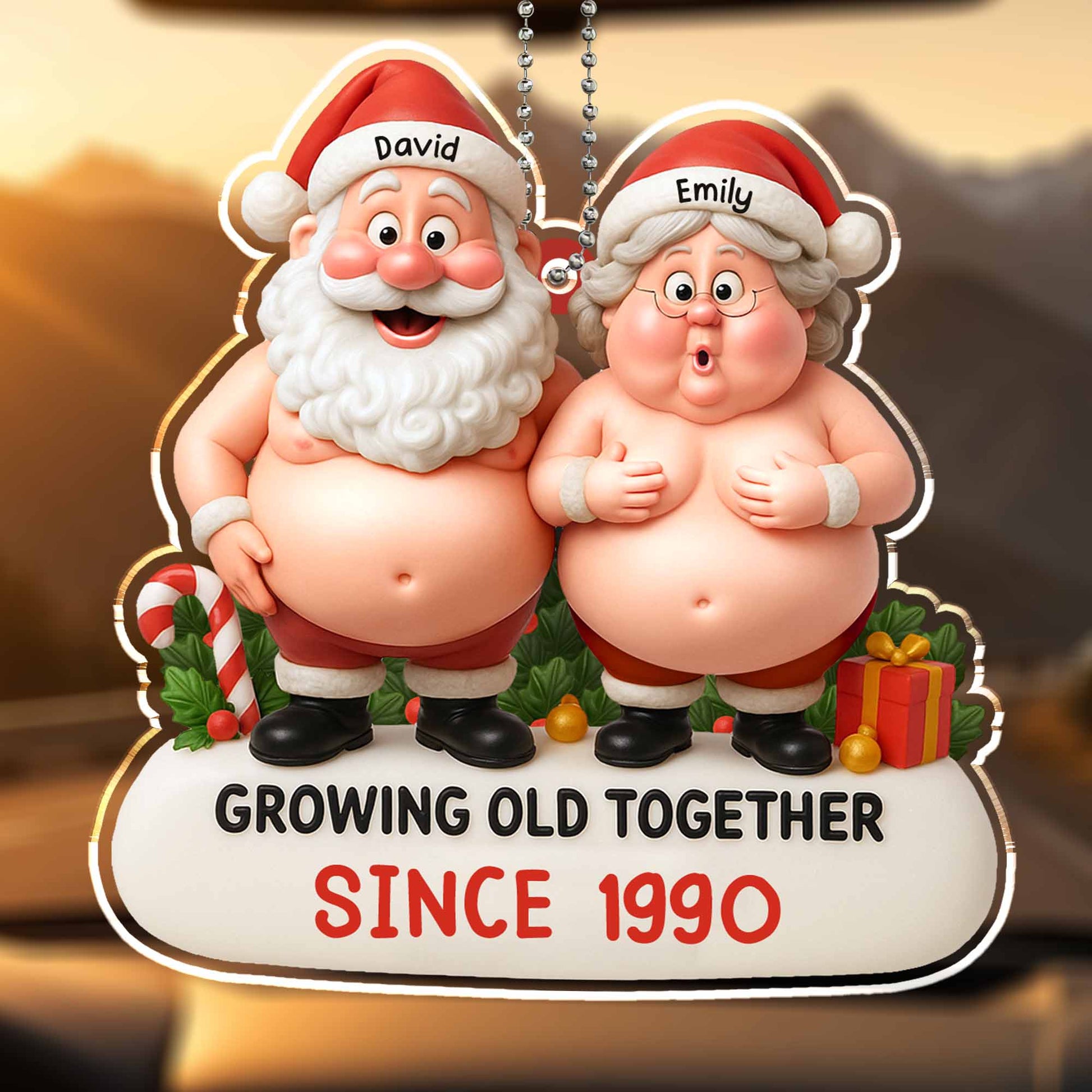 Growing Old Together, Santa Claus And Mrs. Claus