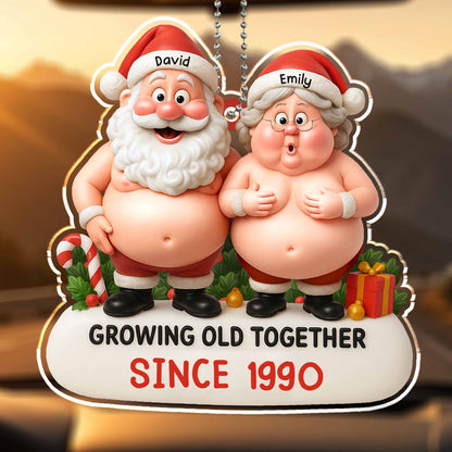 Growing Old Together, Santa Claus And Mrs. Claus