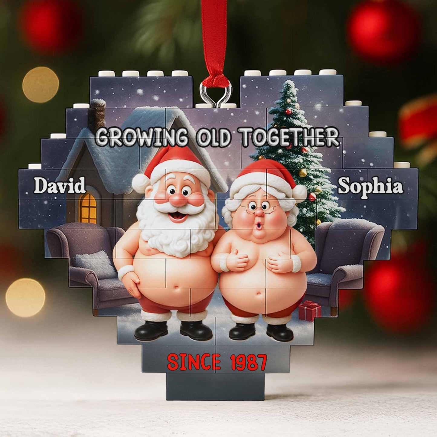 Growing Old Together With Santa and Mrs. Claus