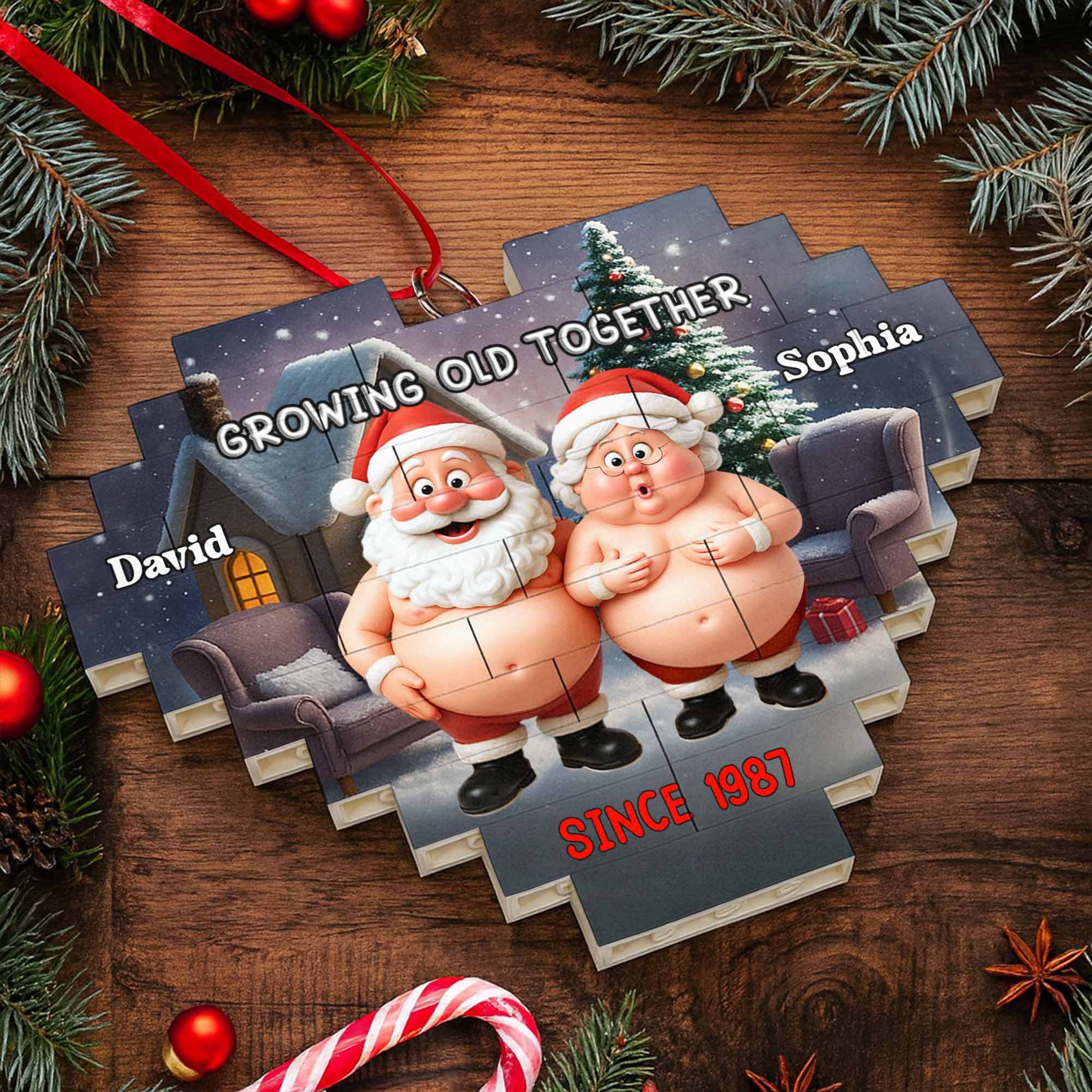 Growing Old Together With Santa and Mrs. Claus