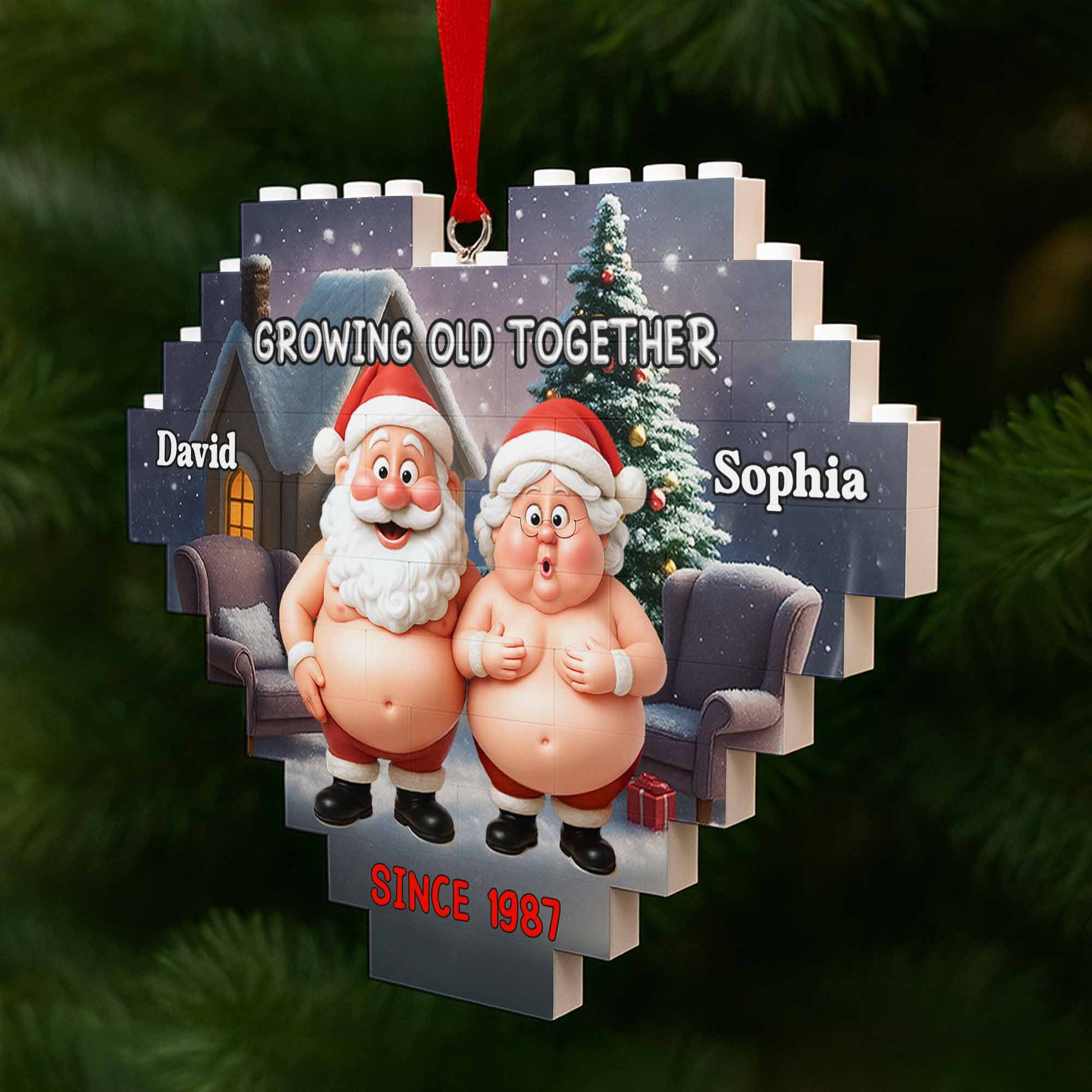 Growing Old Together With Santa and Mrs. Claus