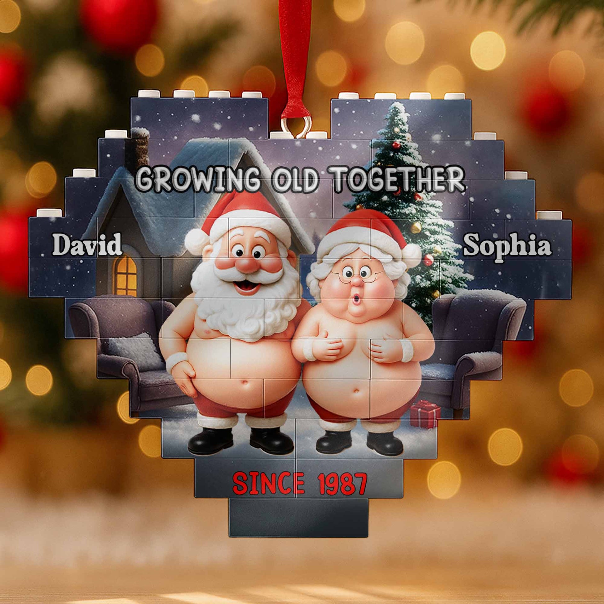 Growing Old Together With Santa and Mrs. Claus