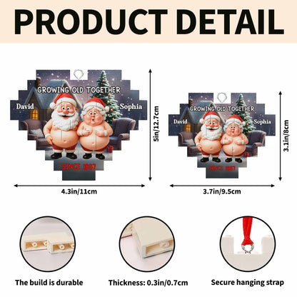 Growing Old Together With Santa and Mrs. Claus