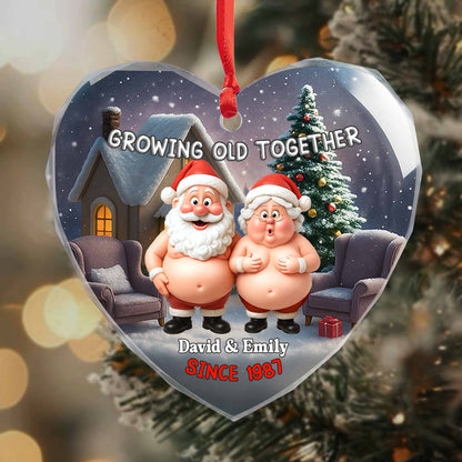 Growing Old Together With Santa And Mrs. Claus