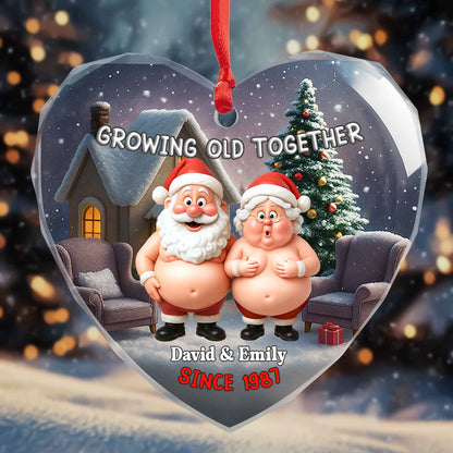 Growing Old Together With Santa And Mrs. Claus
