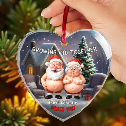 Growing Old Together With Santa And Mrs. Claus
