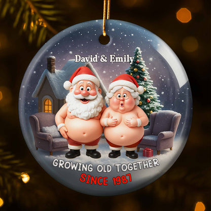 Growing Old Together With Santa And Mrs. Claus