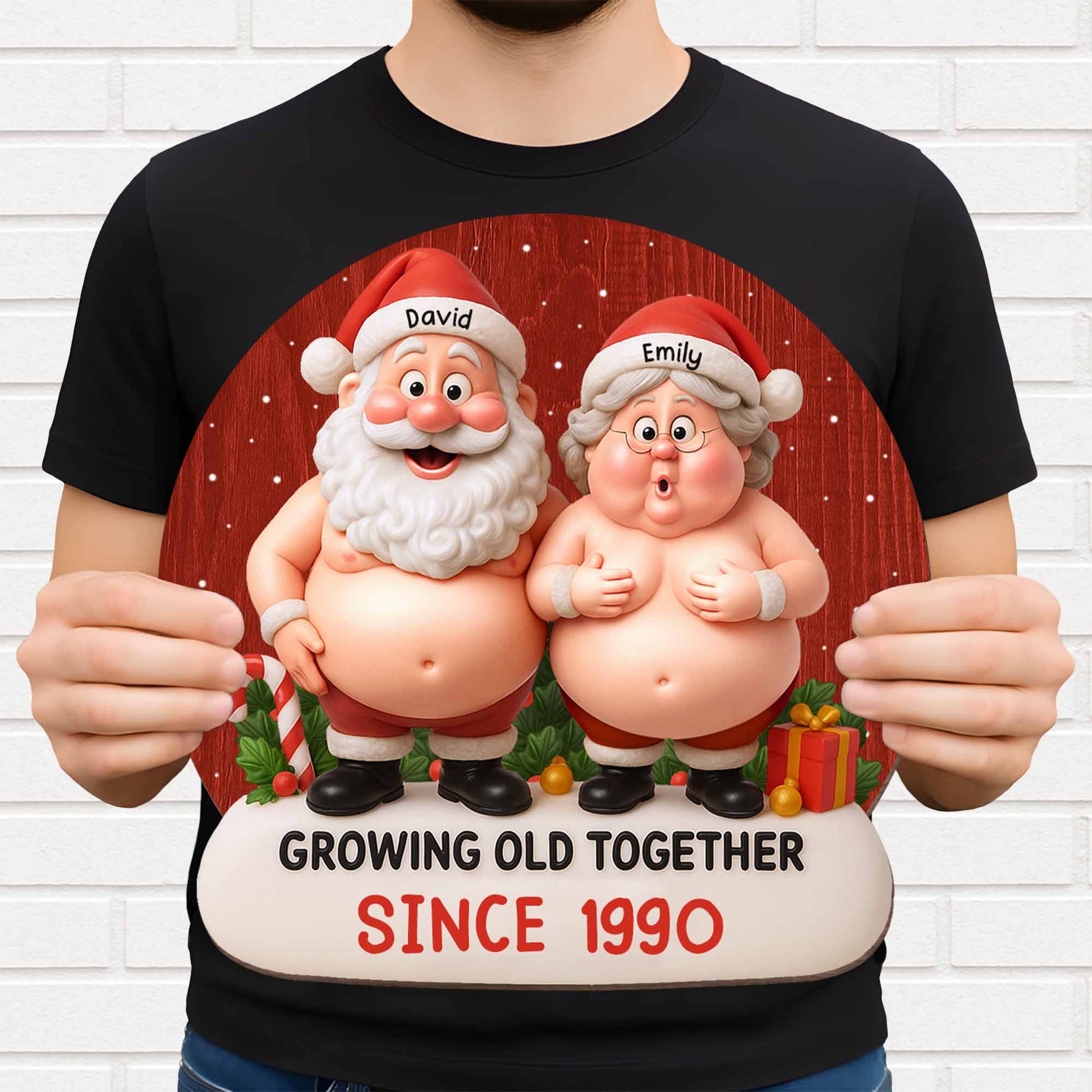 Growing Old Together With Santa And Mrs. Claus