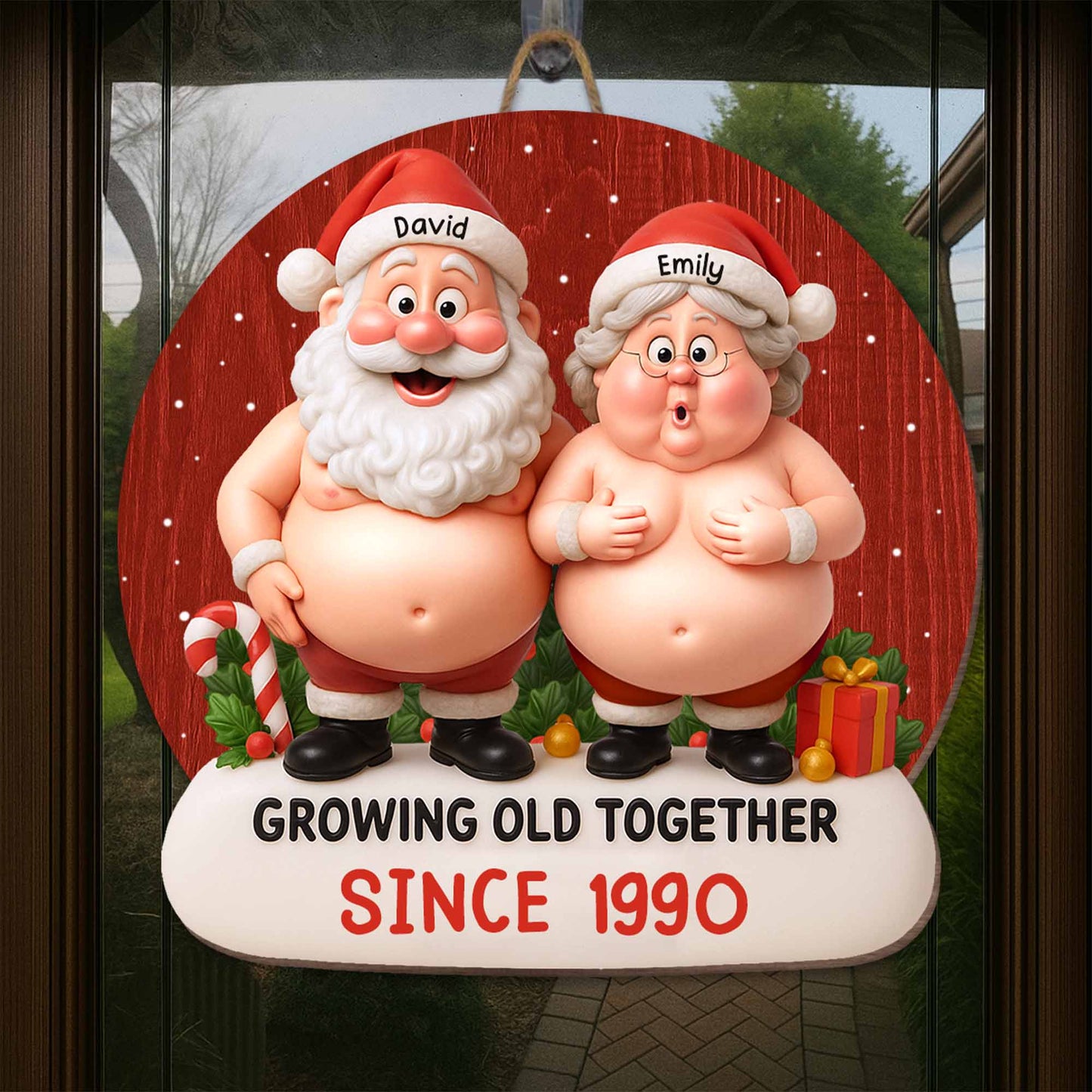 Growing Old Together With Santa And Mrs. Claus