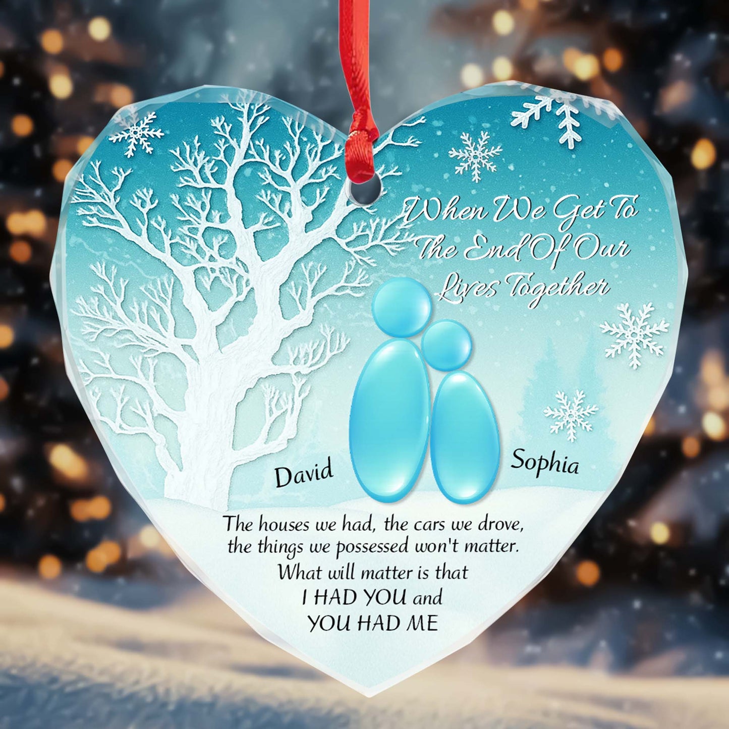 When We Get To The End Of Our Lives Together, Bare Trees Ornament