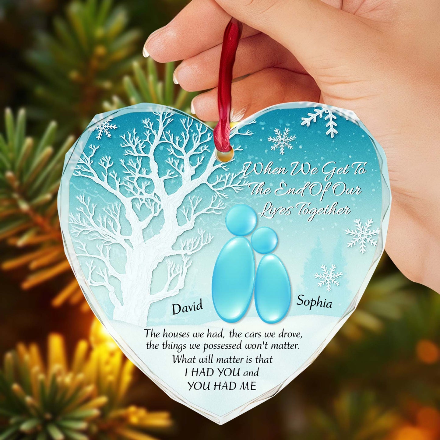 When We Get To The End Of Our Lives Together, Bare Trees Ornament