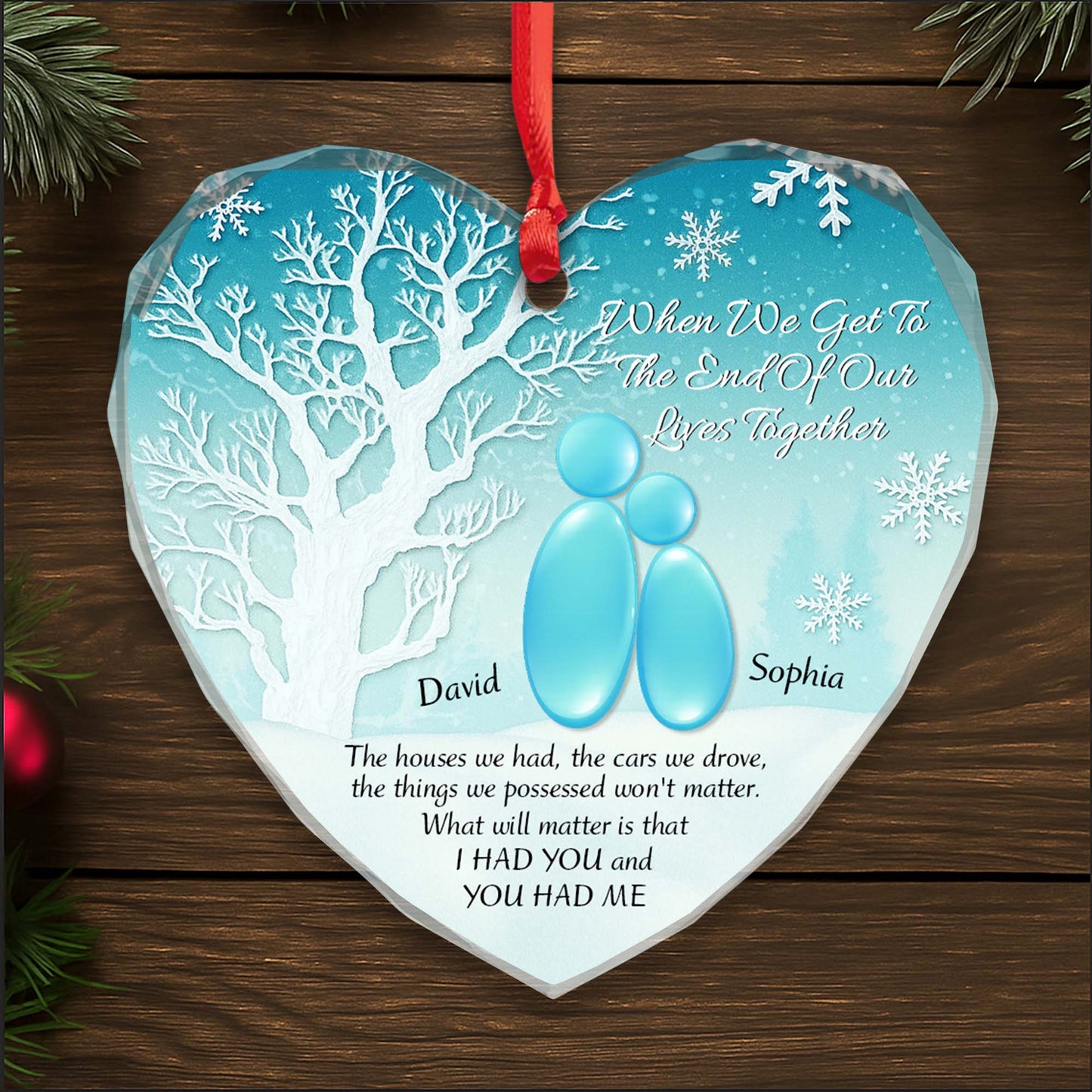 When We Get To The End Of Our Lives Together, Bare Trees Ornament