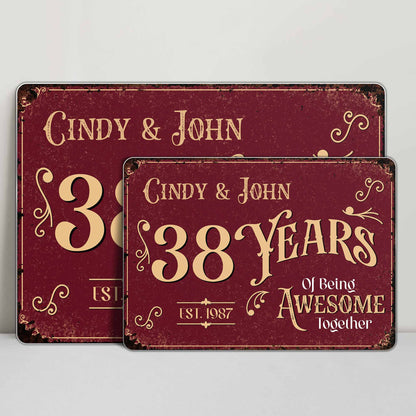 Years Of Being Awesome Together