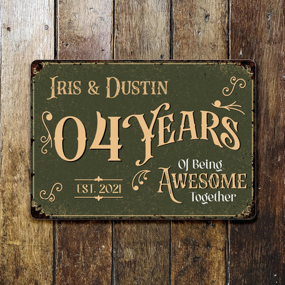 Years Of Being Awesome Together