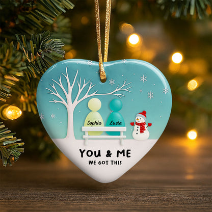 You & Me We Got This Tree And Snowman