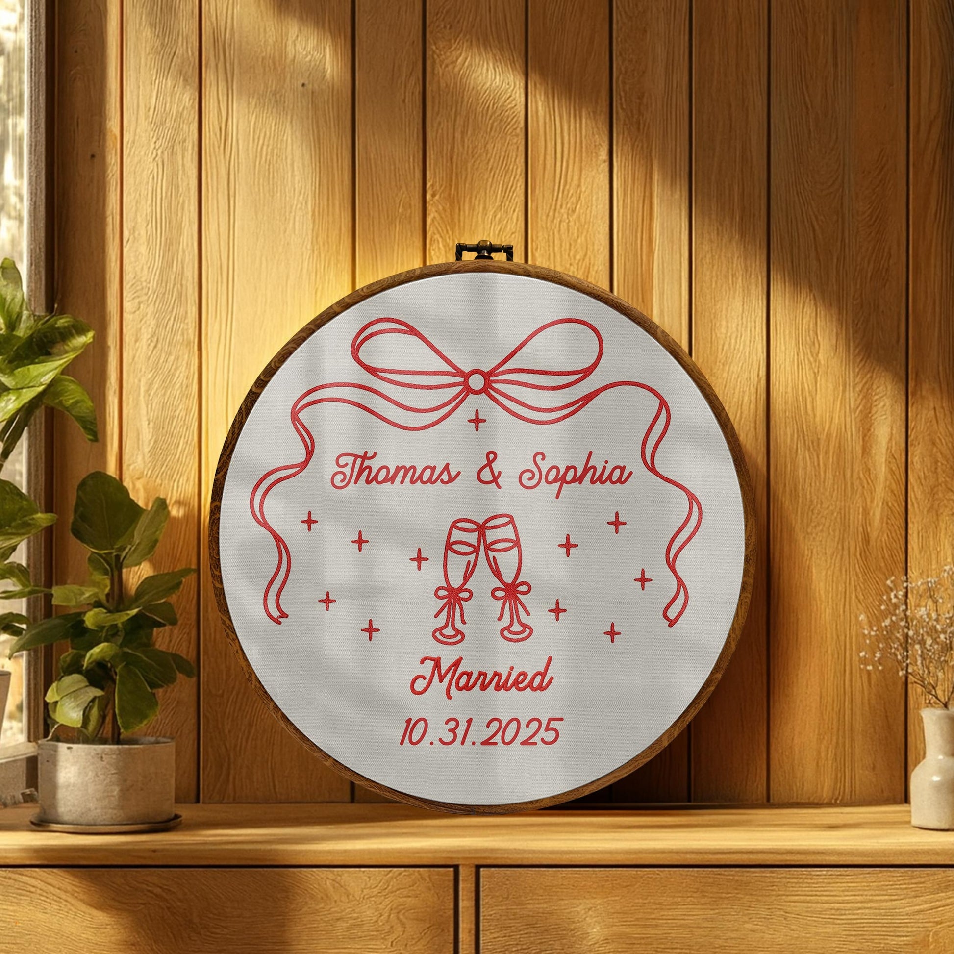 Celebrate Love With Elegant Bow And Ribbon Design