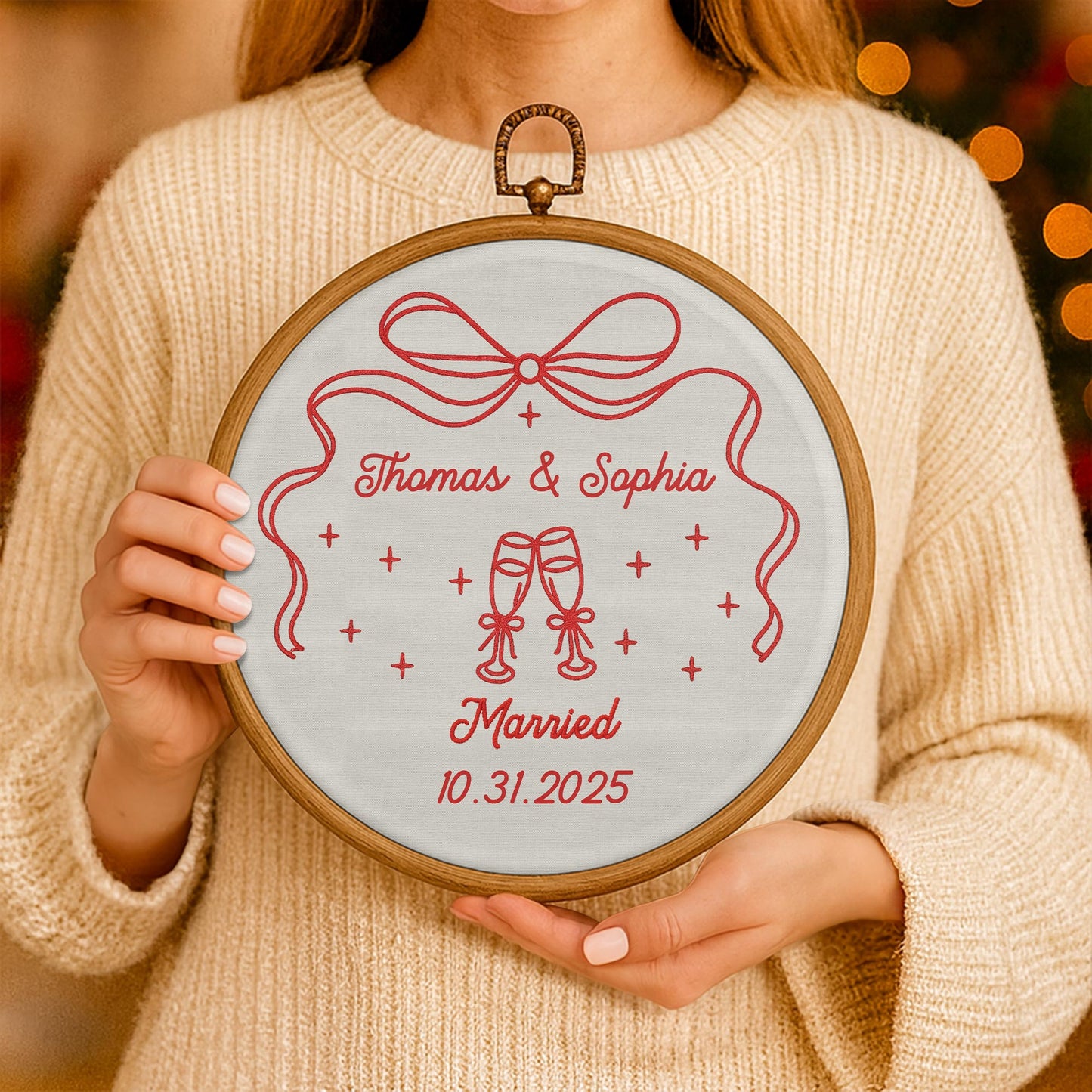 Celebrate Love With Elegant Bow And Ribbon Design