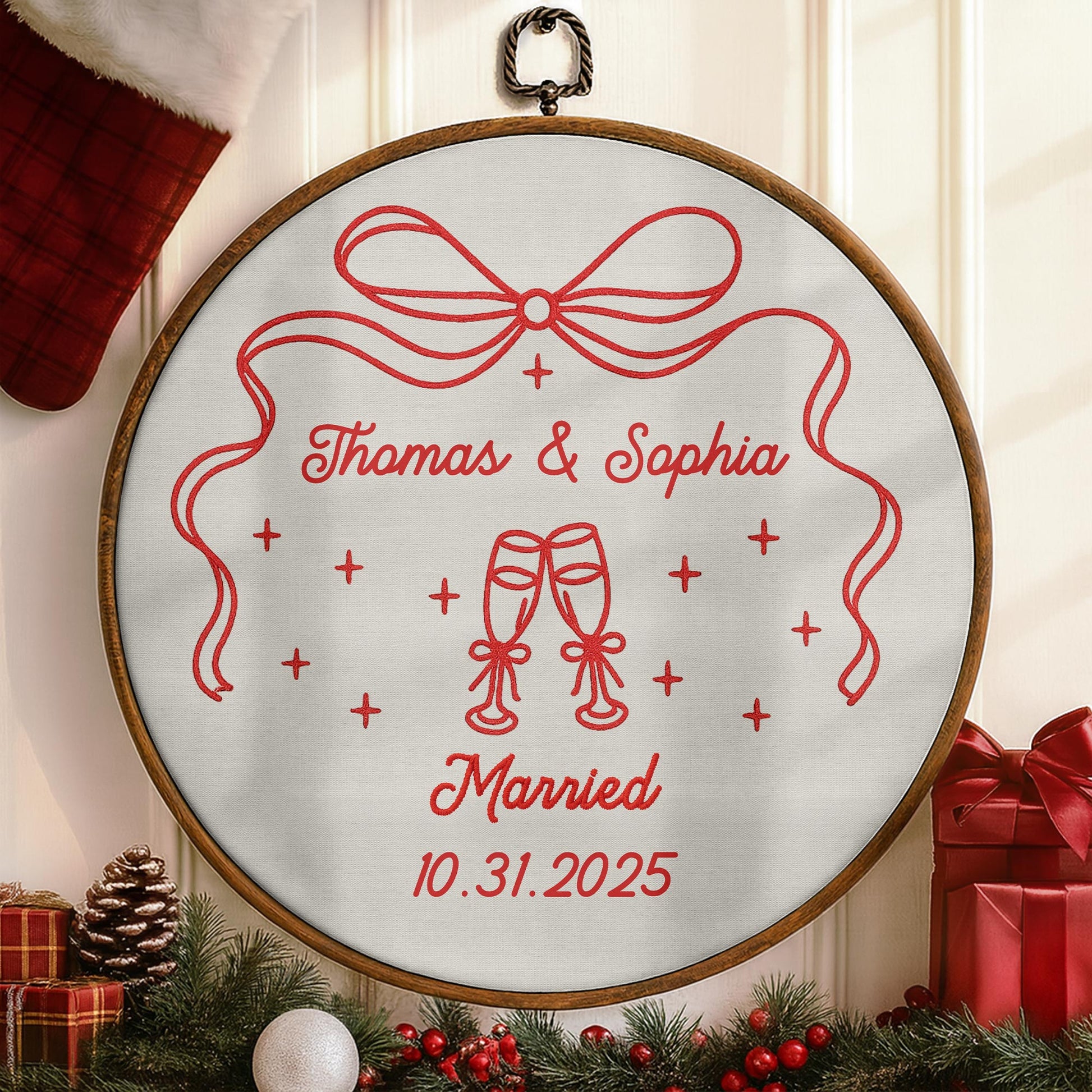 Celebrate Love With Elegant Bow And Ribbon Design