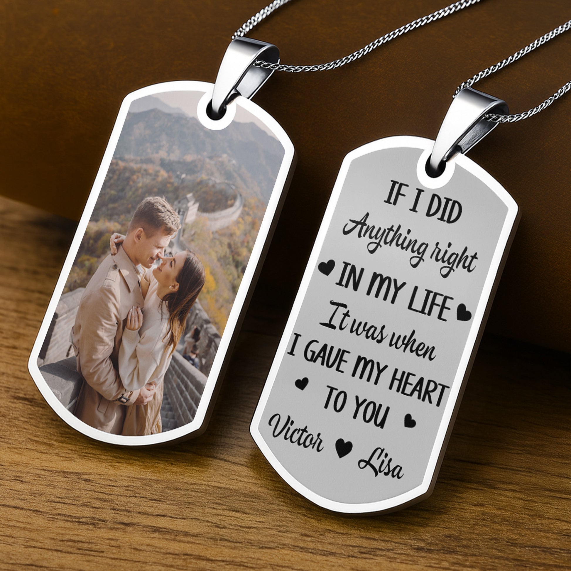 If I Did Anything Right, I Gave My Heart To You, Hearts