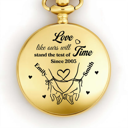 Love Like Ours Will Stand The Test Of Time, Hearts, Linked Hands