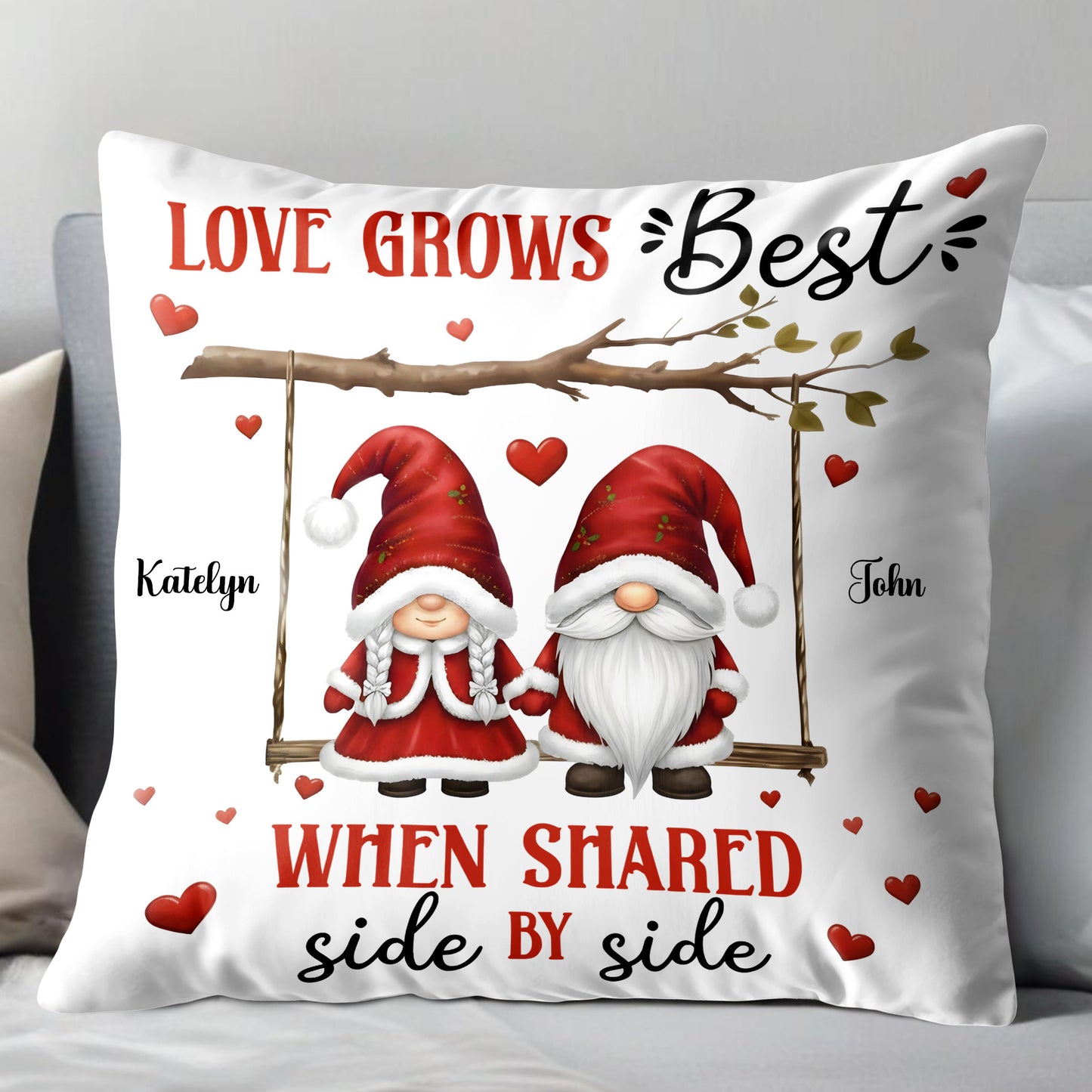 Love Grows Best When Shared Side By Side, Gnomes