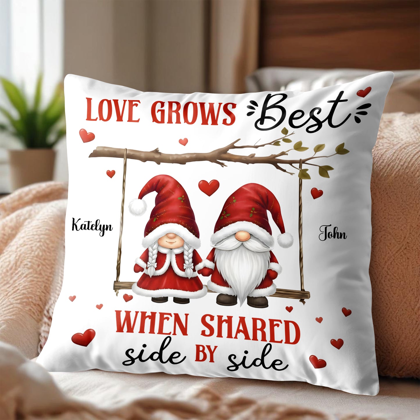 Love Grows Best When Shared Side By Side, Gnomes