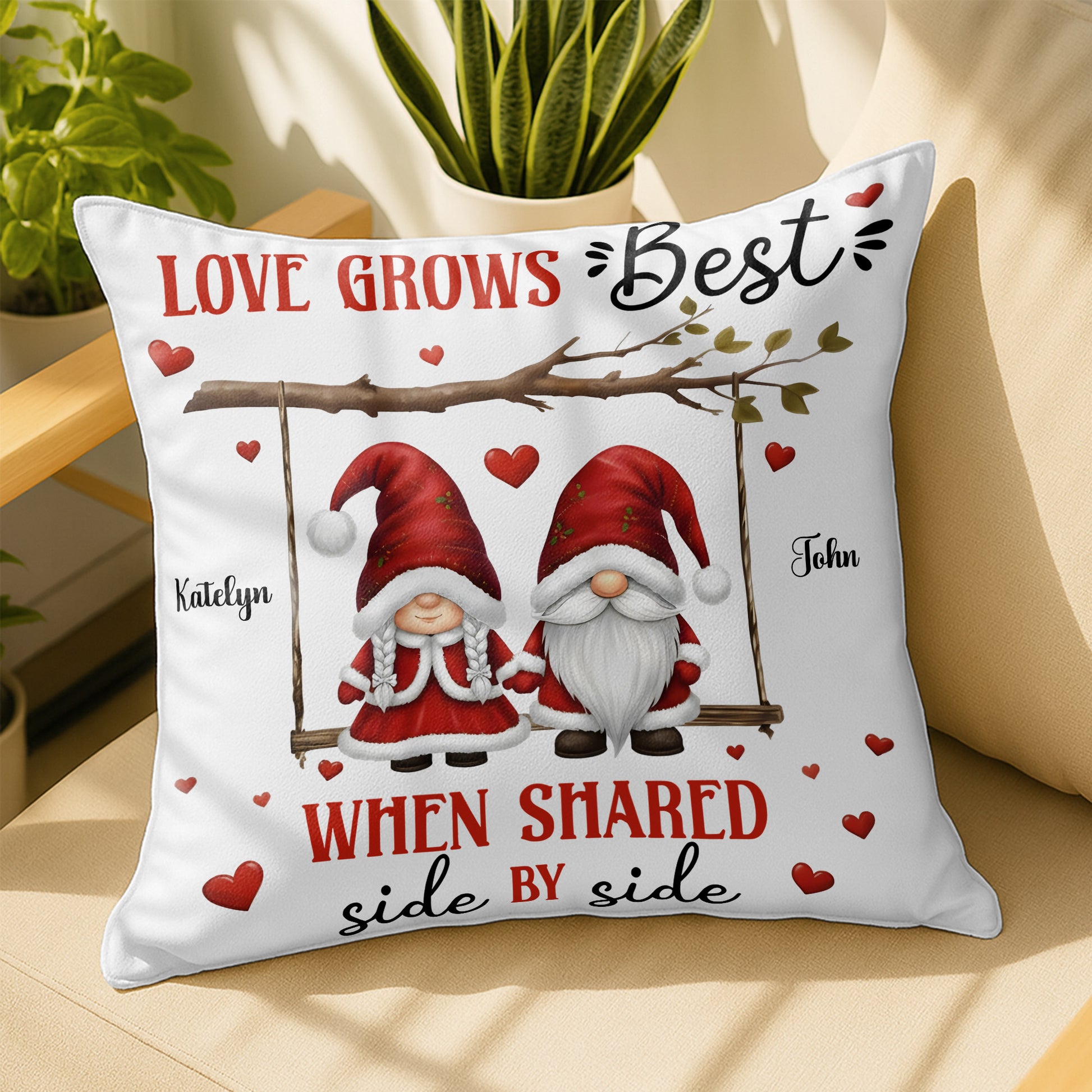 Love Grows Best When Shared Side By Side, Gnomes
