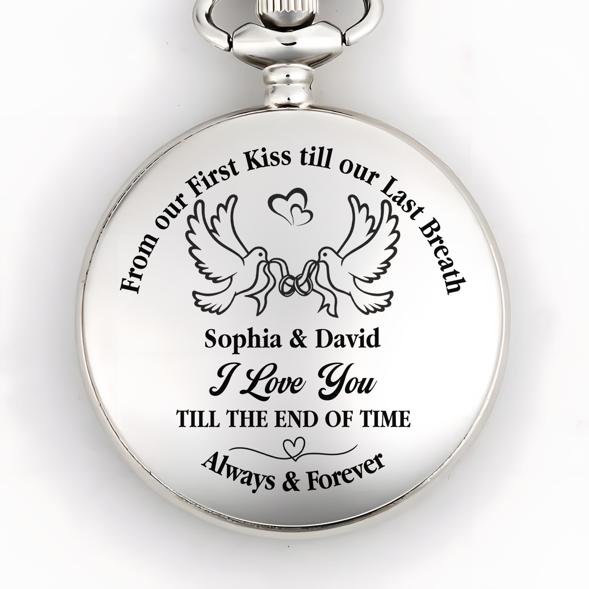 From Our First Kiss Till Our Last Breath, Doves And Hearts