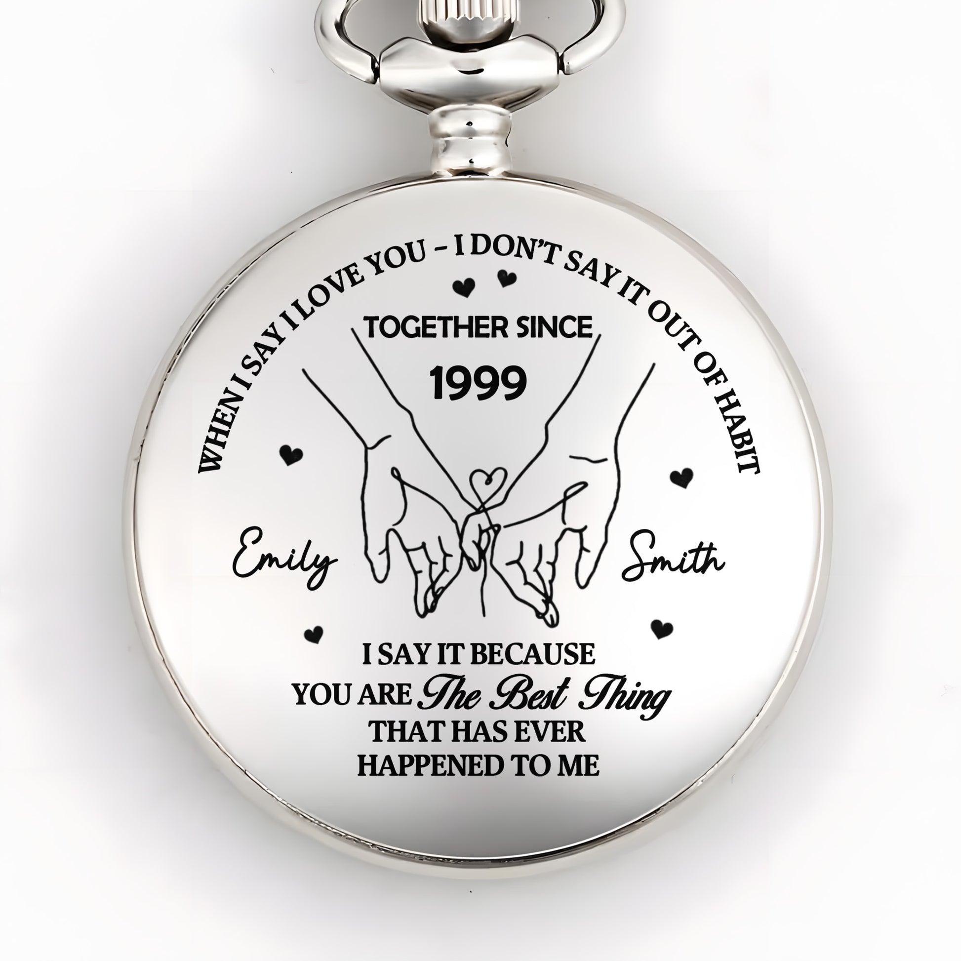 When I Say I Love You, Hands And Hearts Design