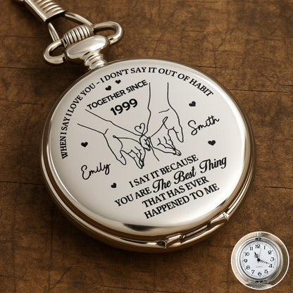 When I Say I Love You, Hands And Hearts Design