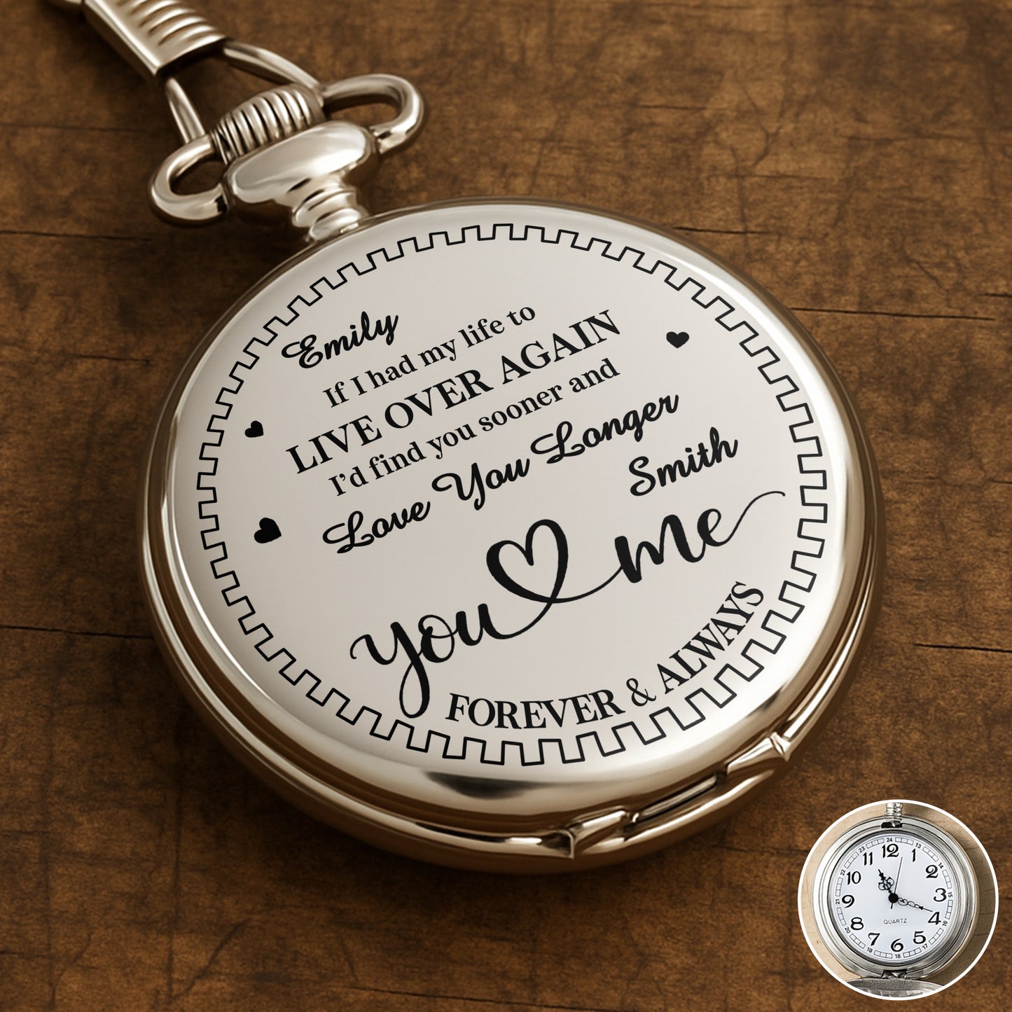 If I Had My Life To Live Over Again Love You Longer Hearts Design