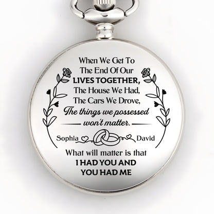 When We Get To The End Of Our Lives Together Leaves And Wedding Rings