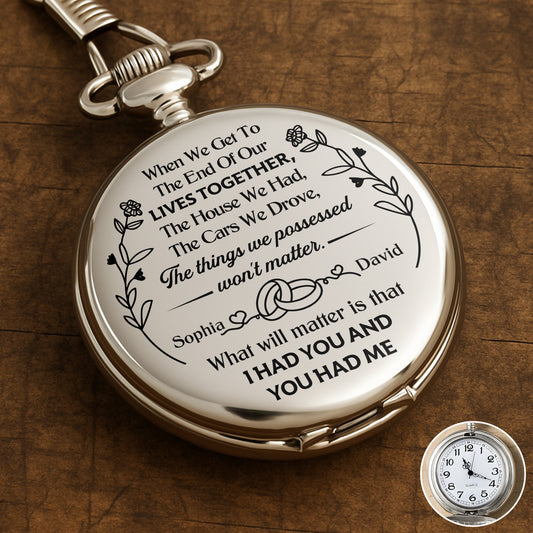 When We Get To The End Of Our Lives Together Leaves And Wedding Rings