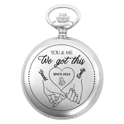 You & Me We Got This, Holding Hands Heart Design